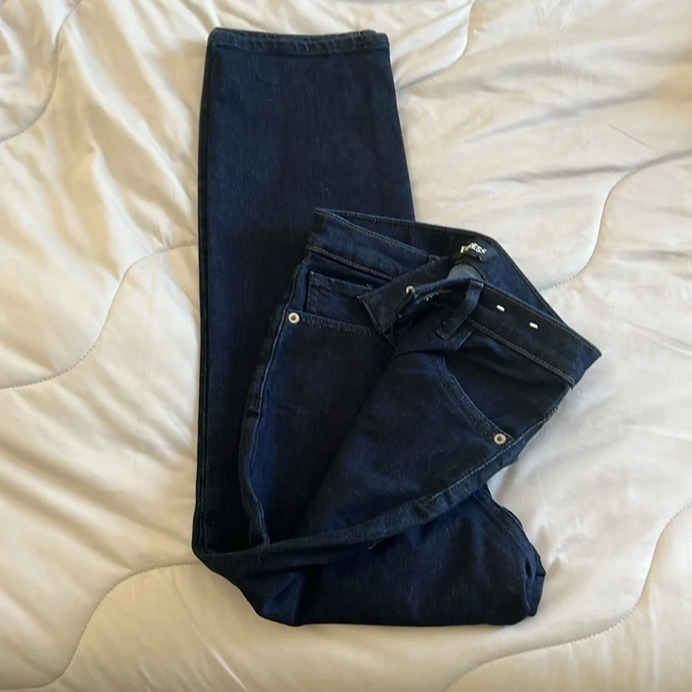 NEW Express High Waist Cropped Pants - Picture 5 of 5
